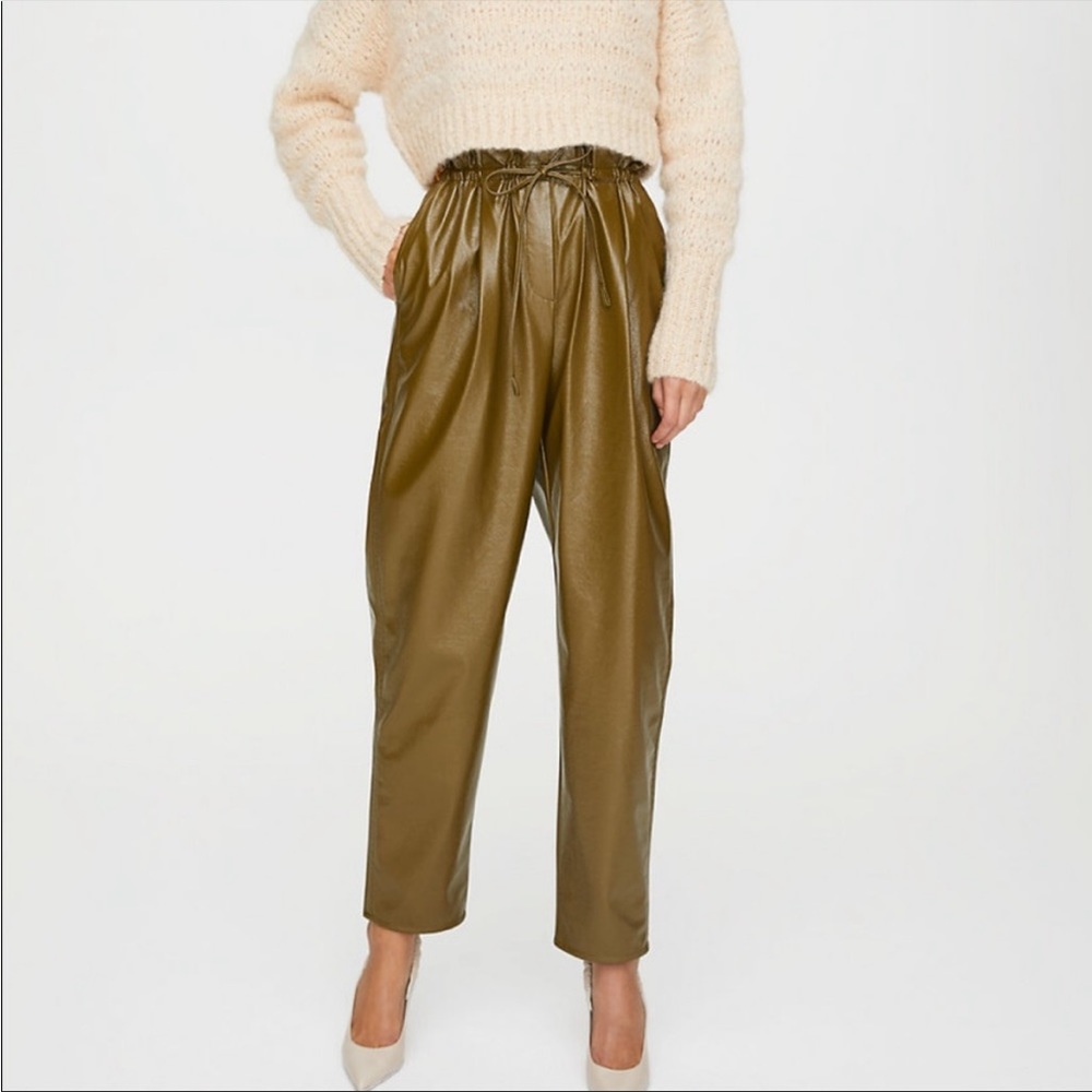 Wilfred Jive Pants in Avocado Green